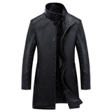 New Luxury Trench Leather