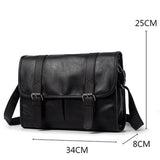 Fashion Man Leather Shoulder Bag