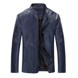 Casual Businessmen Leather Jacket