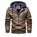 Vogue Men PU Leather Jacket