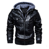 Vogue Men PU Leather Jacket