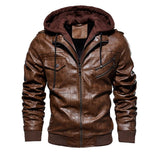 Vogue Men PU Leather Jacket