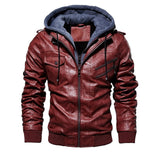 Vogue Men PU Leather Jacket