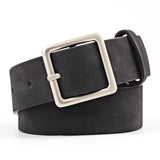 Vintage Square Pin Buckle Waist Belts