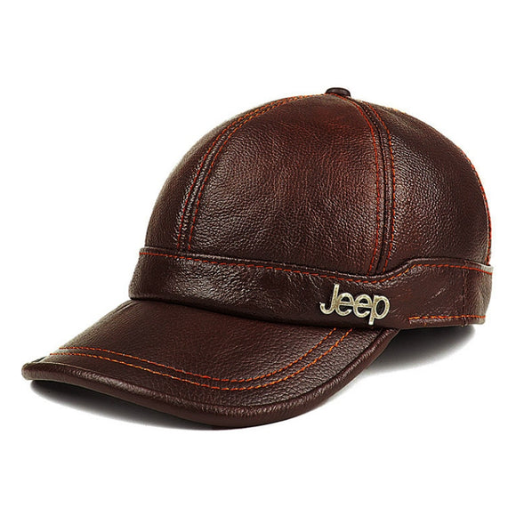 Adult New Genuine Leather Hat