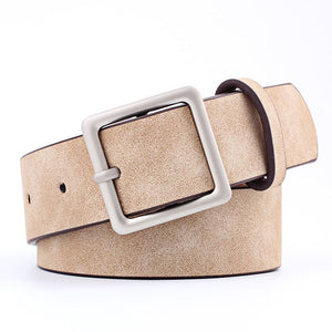 Vintage Square Pin Buckle Waist Belts