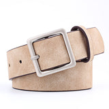 Vintage Square Pin Buckle Waist Belts